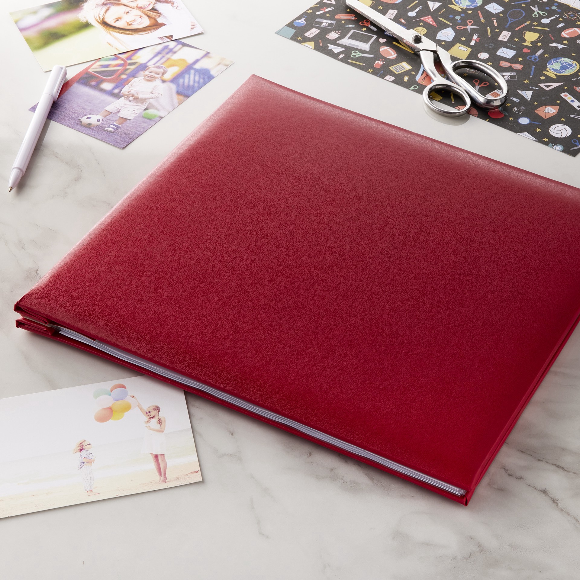 slide 2 of 4, 12" X 12" Vinyl Scrapbook Album By Recollections, 12 in x 12 in