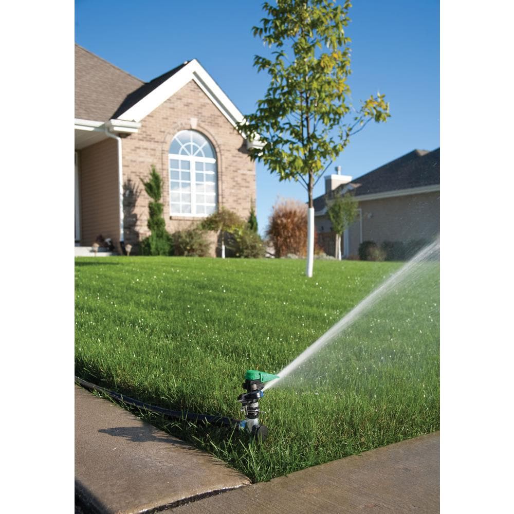 slide 5 of 6, Rain Bird 21-ft - 41-ft Adjustable Spray Impact sprinkler, 1 ct