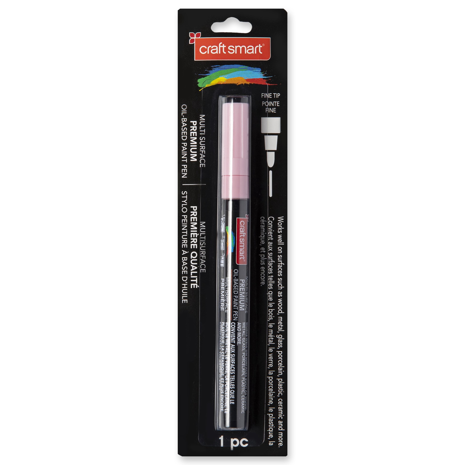 slide 6 of 6, Multi-Surface Fine Tip Premium Paint Pen By Craft Smart, 1 ct