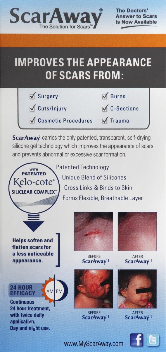 slide 5 of 5, ScarAway Scar Repair 10 g, 0.5 oz