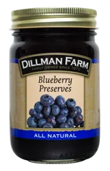 Dillman Farm Blueberry Preserves - 16 oz