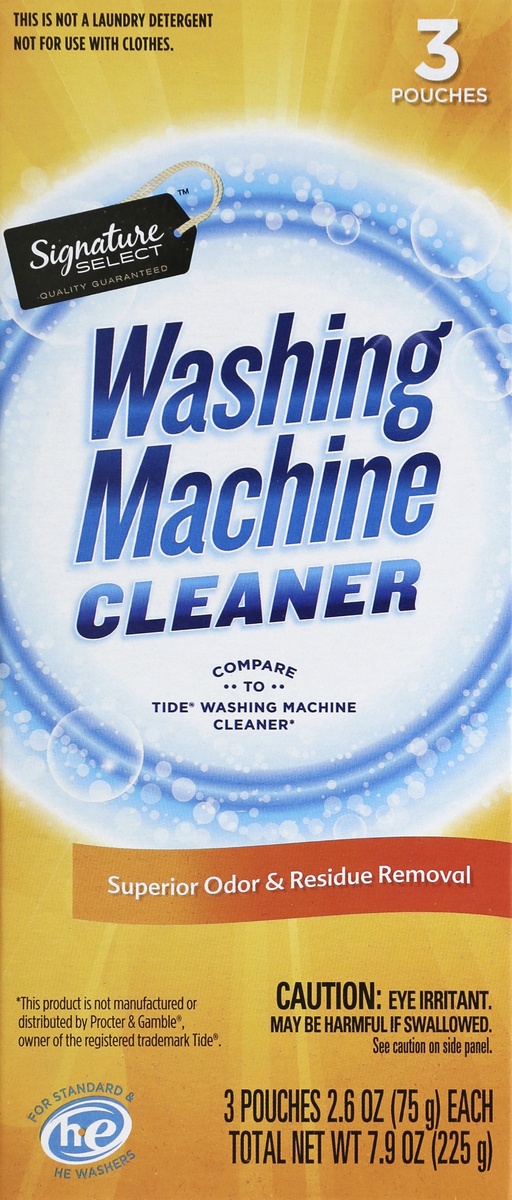 slide 3 of 5, Signature Select Washing Machine Cleaner 3 ea,