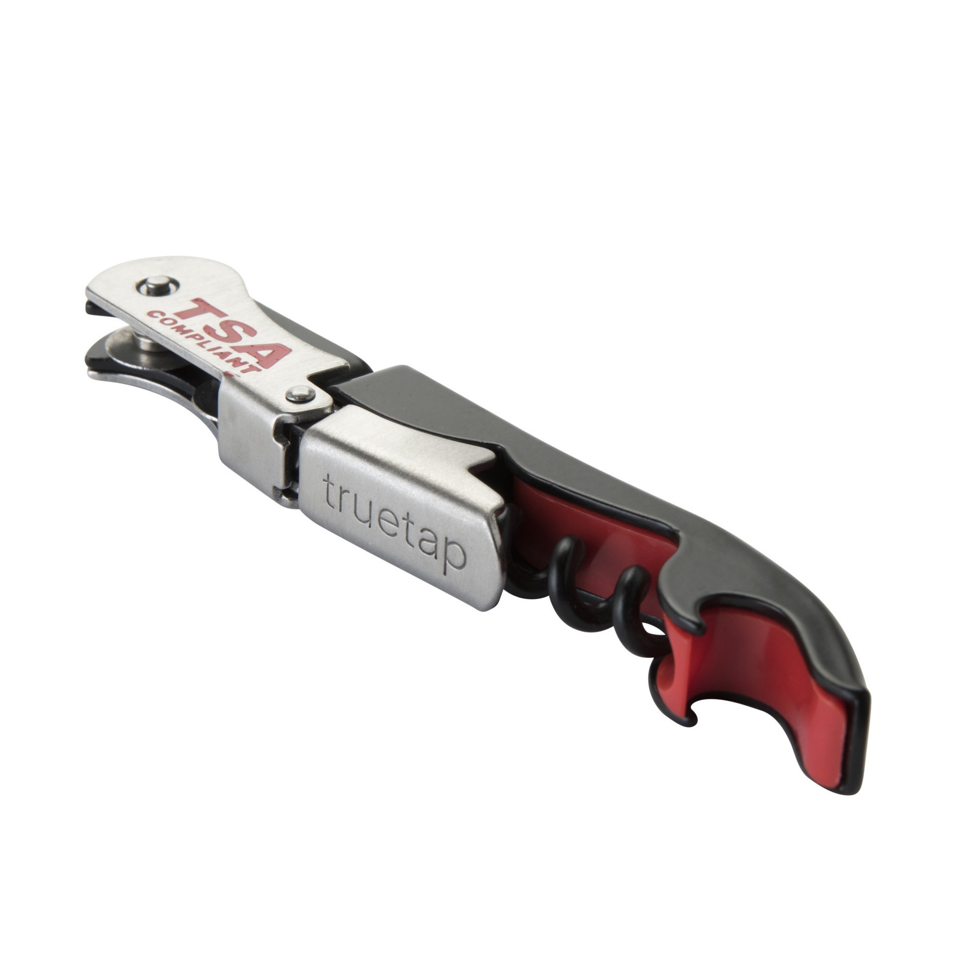 slide 3 of 5, Top Flight True Jetsetter Black Double-hinged Tsa Compliant Corkscrew - EA, 1 ct