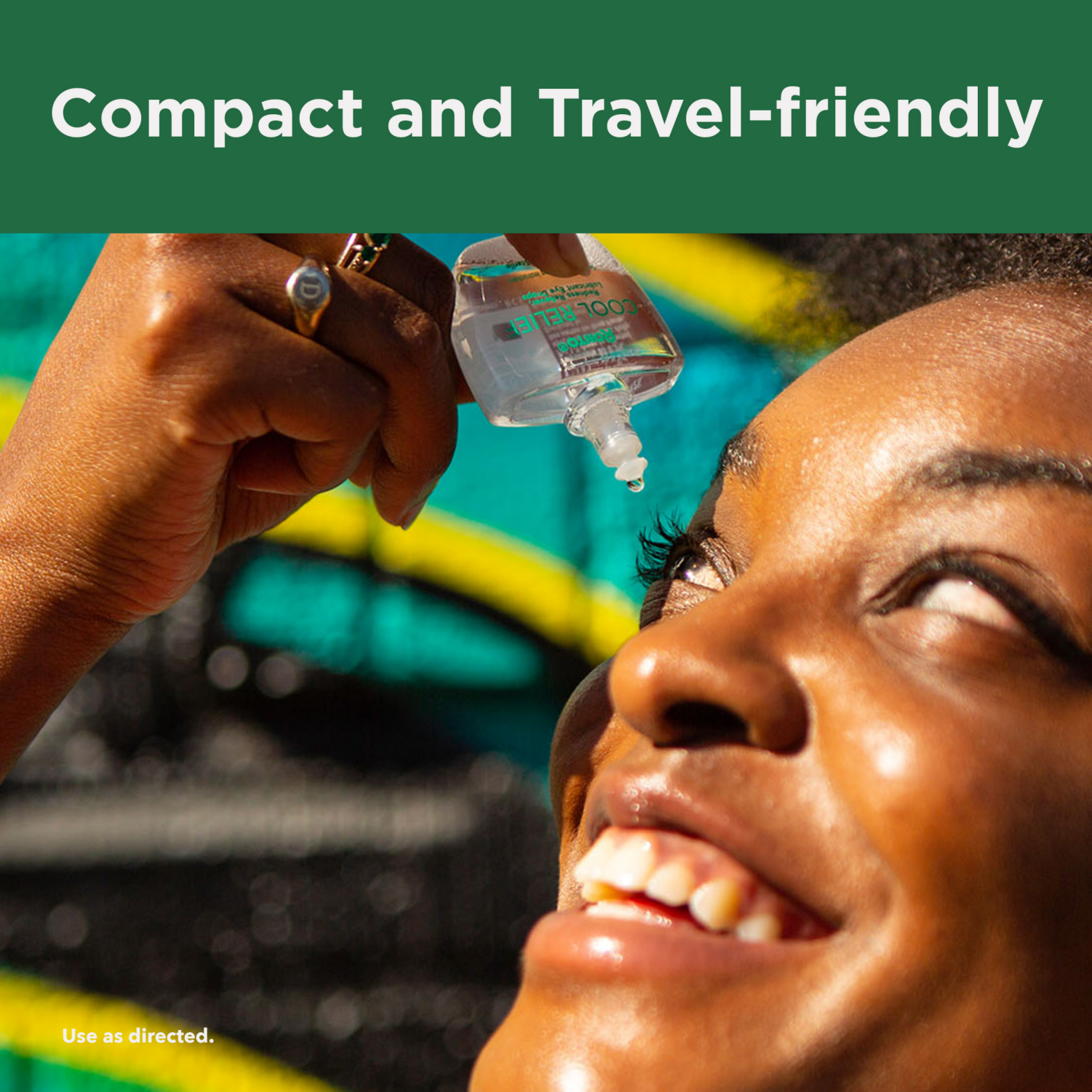 slide 2 of 7, Rohto Cool Relief, Redness Reliever Lubricant Eye Drops, 0.4 fl oz Bottle, 0.4 fl oz