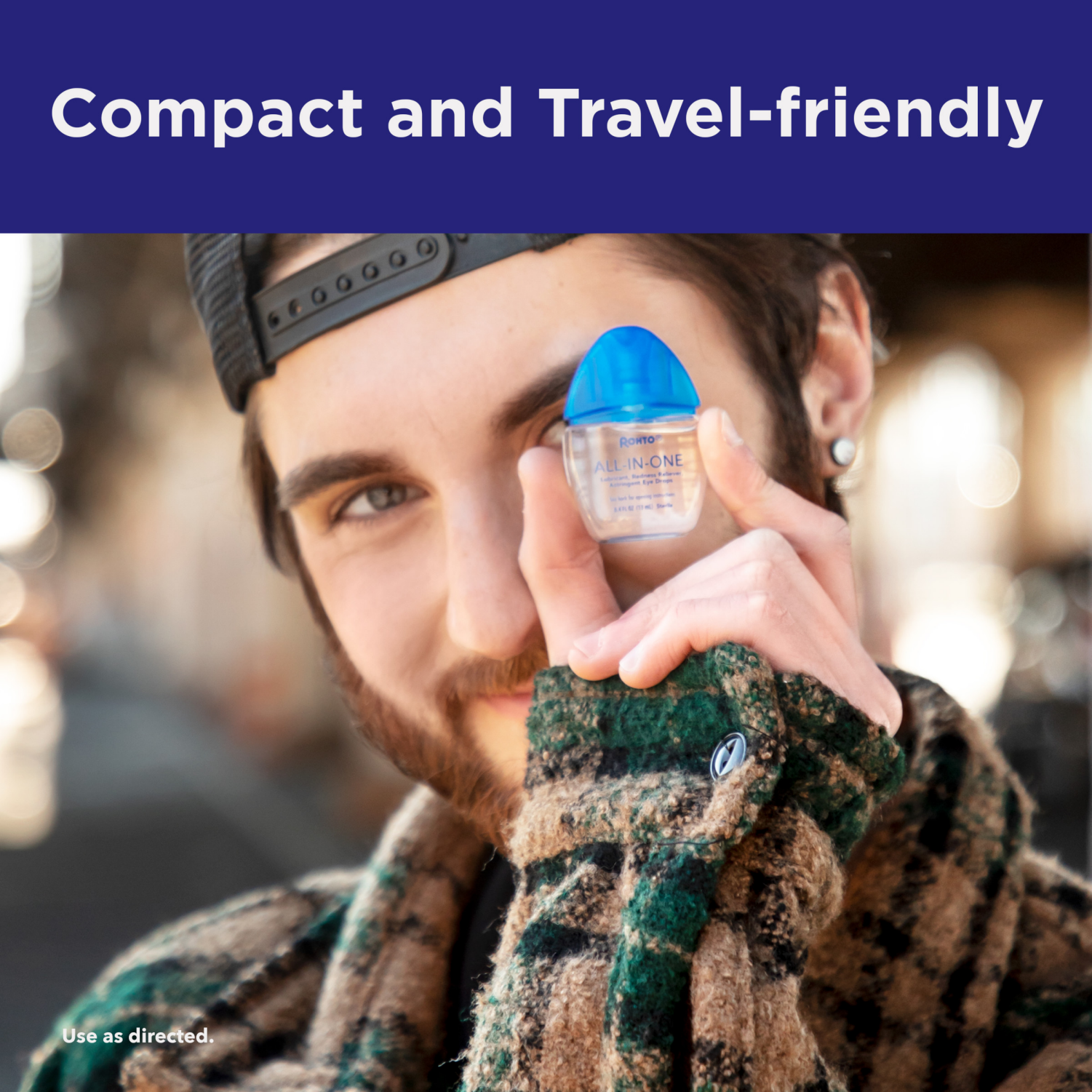 slide 2 of 7, Rohto Ice All-in-one Multi-Symptom Relief Cooling Eye Drops - 0.4oz, 0.4 oz