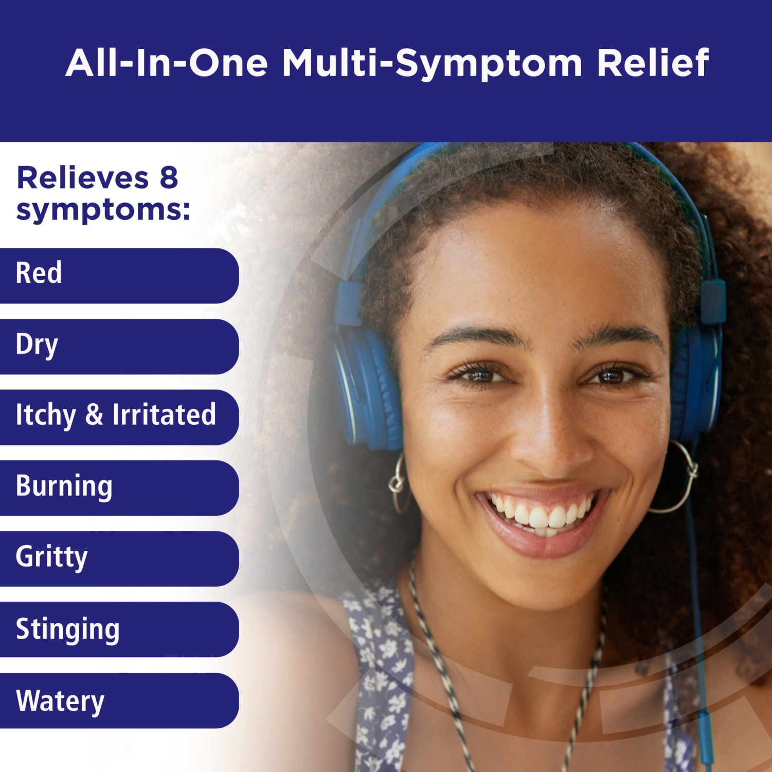 slide 5 of 7, Rohto Ice All-in-one Multi-Symptom Relief Cooling Eye Drops - 0.4oz, 0.4 oz
