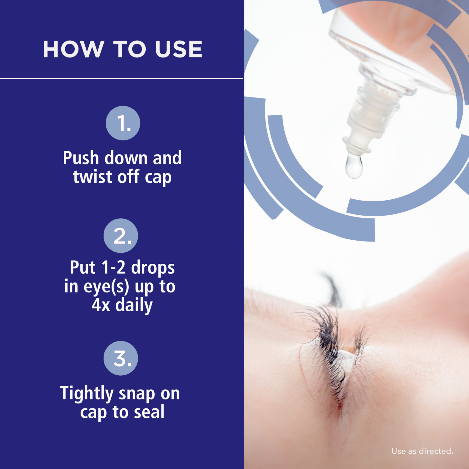 slide 7 of 7, Rohto Ice All-in-one Multi-Symptom Relief Cooling Eye Drops - 0.4oz, 0.4 oz