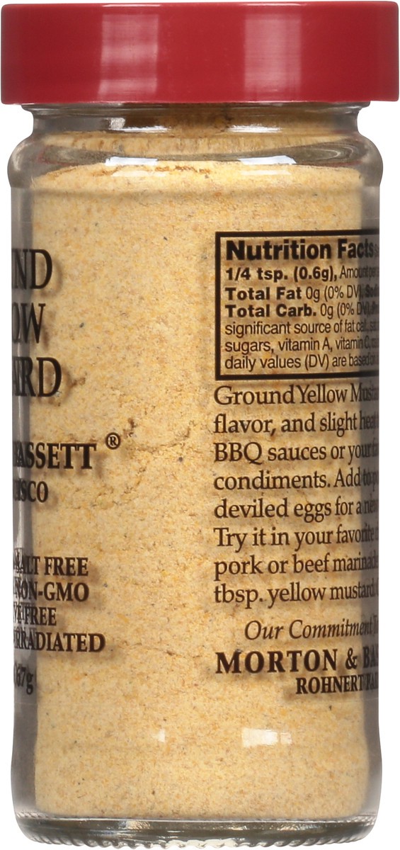 slide 8 of 12, Morton & Bassett Morton And Bassett Ground Yellow Mustard, 2.4 oz
