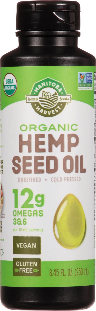 slide 1 of 9, Manitoba Harvest Hemp Seed Oil Og2, 8.4 fl oz