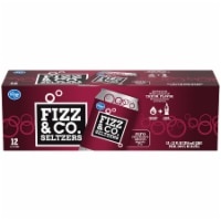 slide 1 of 1, Kroger Fizz & Co. The Dr. Flavored Seltzer Water, 12 ct; 12 fl oz