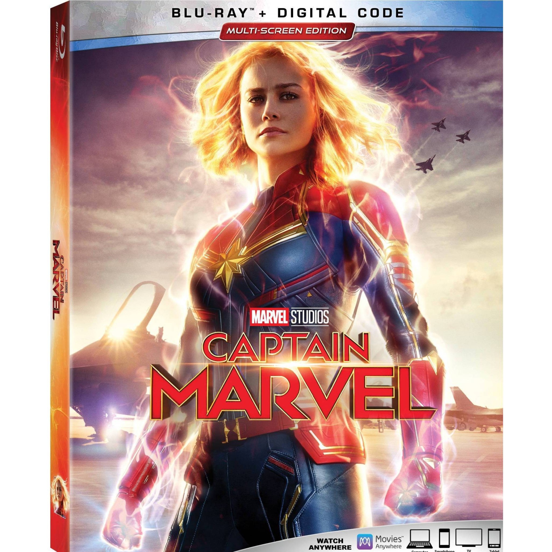 slide 1 of 2, Marvel Captain Marvel Blu-Ray, 1 ct