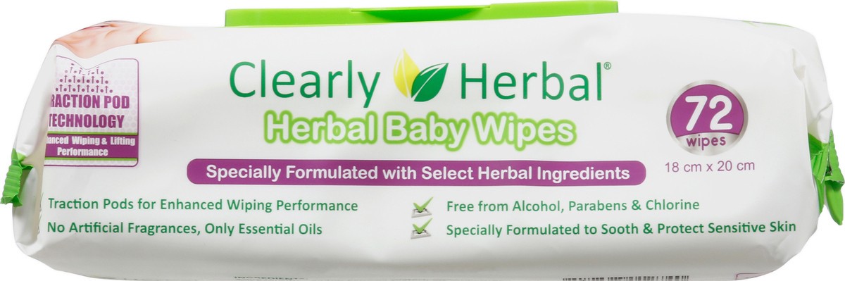 slide 5 of 10, Clearly Herbal Clrlyhrbl Lavender Wipes, 72 ct