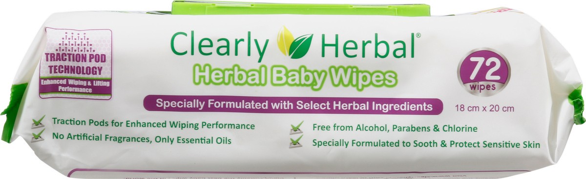slide 3 of 10, Clearly Herbal Clrlyhrbl Lavender Wipes, 72 ct
