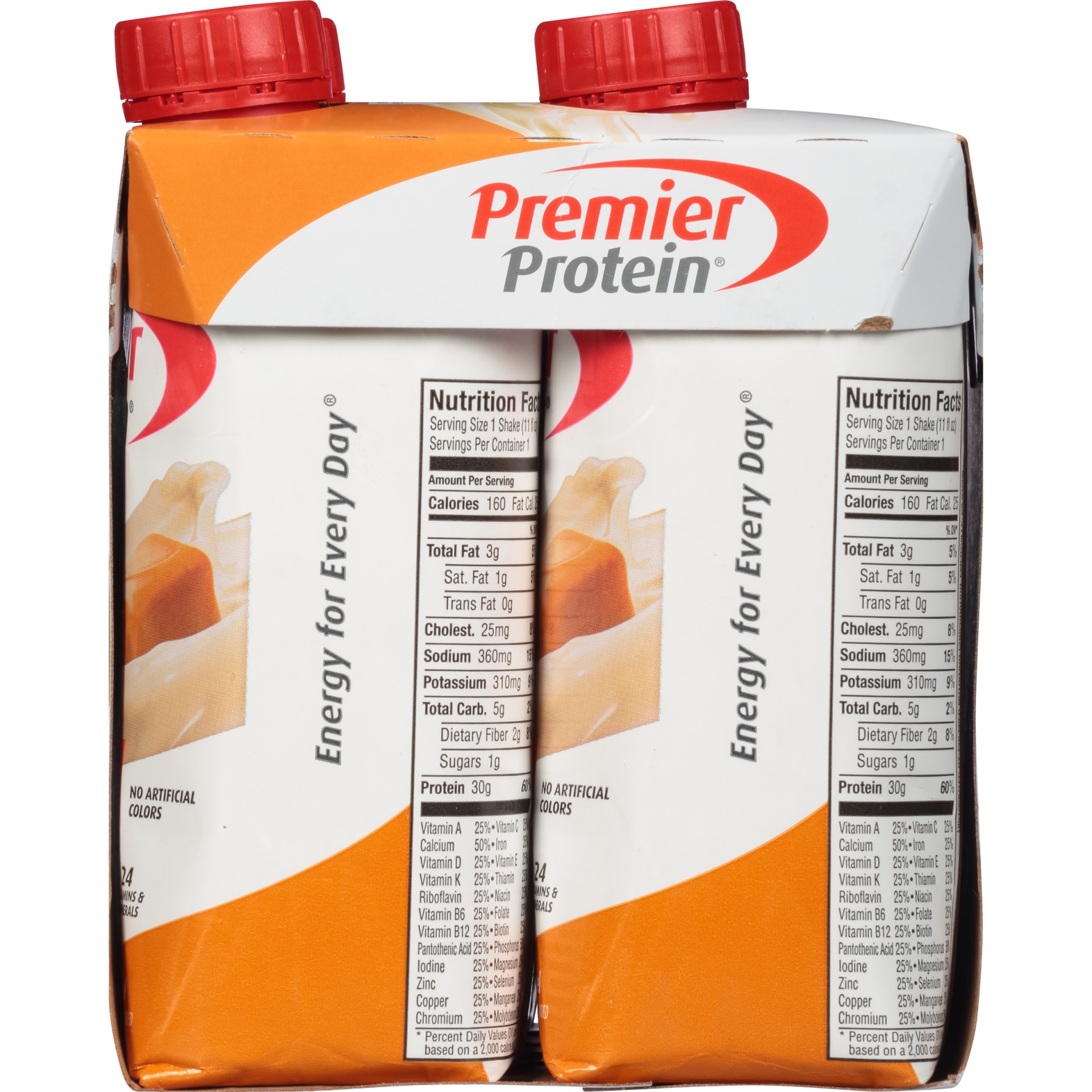 slide 5 of 8, Premier Protein Caramel Shakes, 4 ct; 11 fl oz