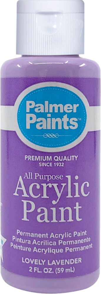 slide 1 of 1, Palmer Paints Lovely Lavender Acrylic Paint, 2 fl oz