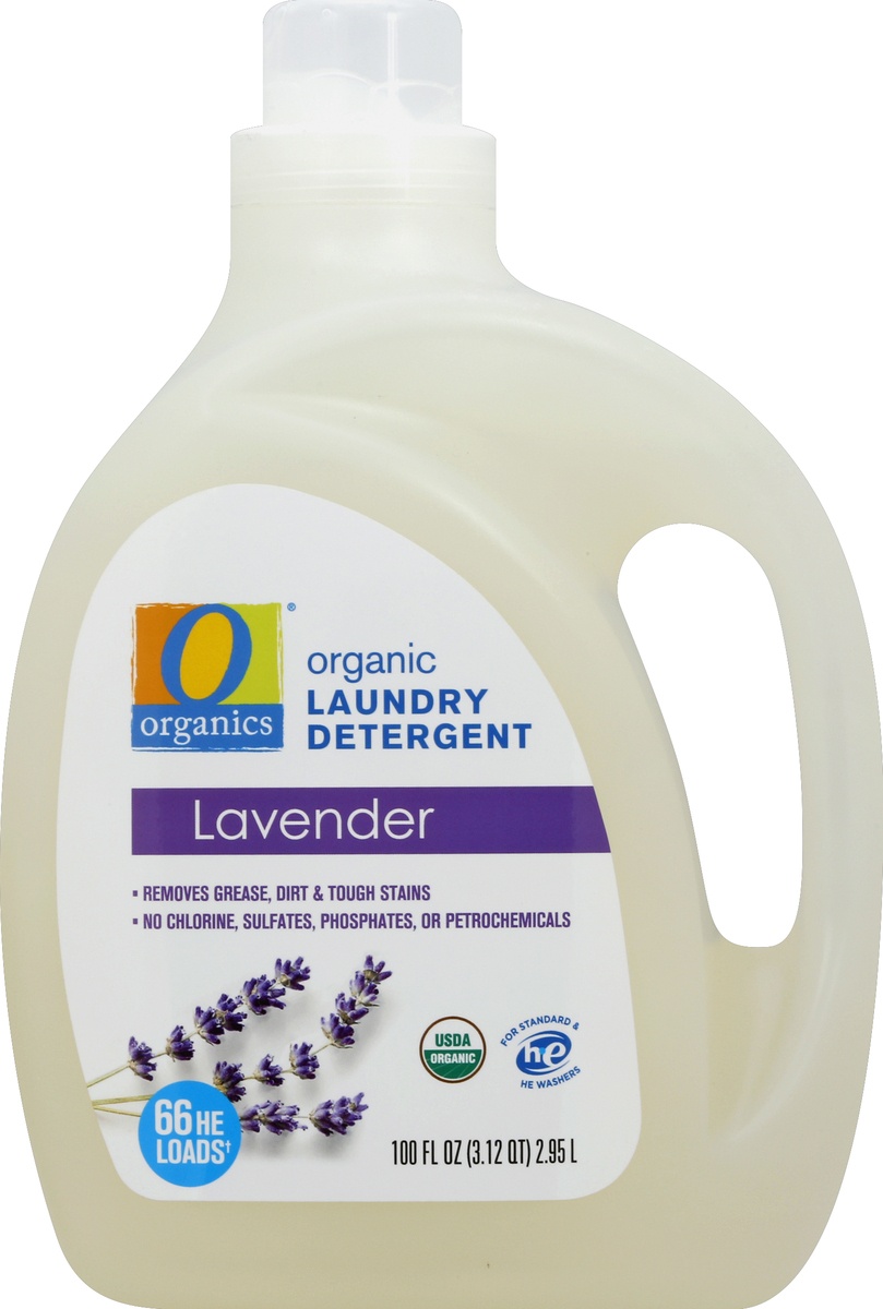 slide 2 of 2, O Orgnc Laundry Detergent Lavender, 