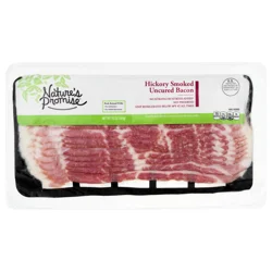 Nature's Promise Hickory Smoked Uncured Bacon Sliced
