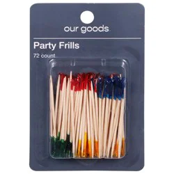 our goods Party Frills Toothpicks