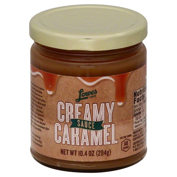 slide 1 of 1, Lowes Foods Creamy Caramel Sauce, 10.4 oz