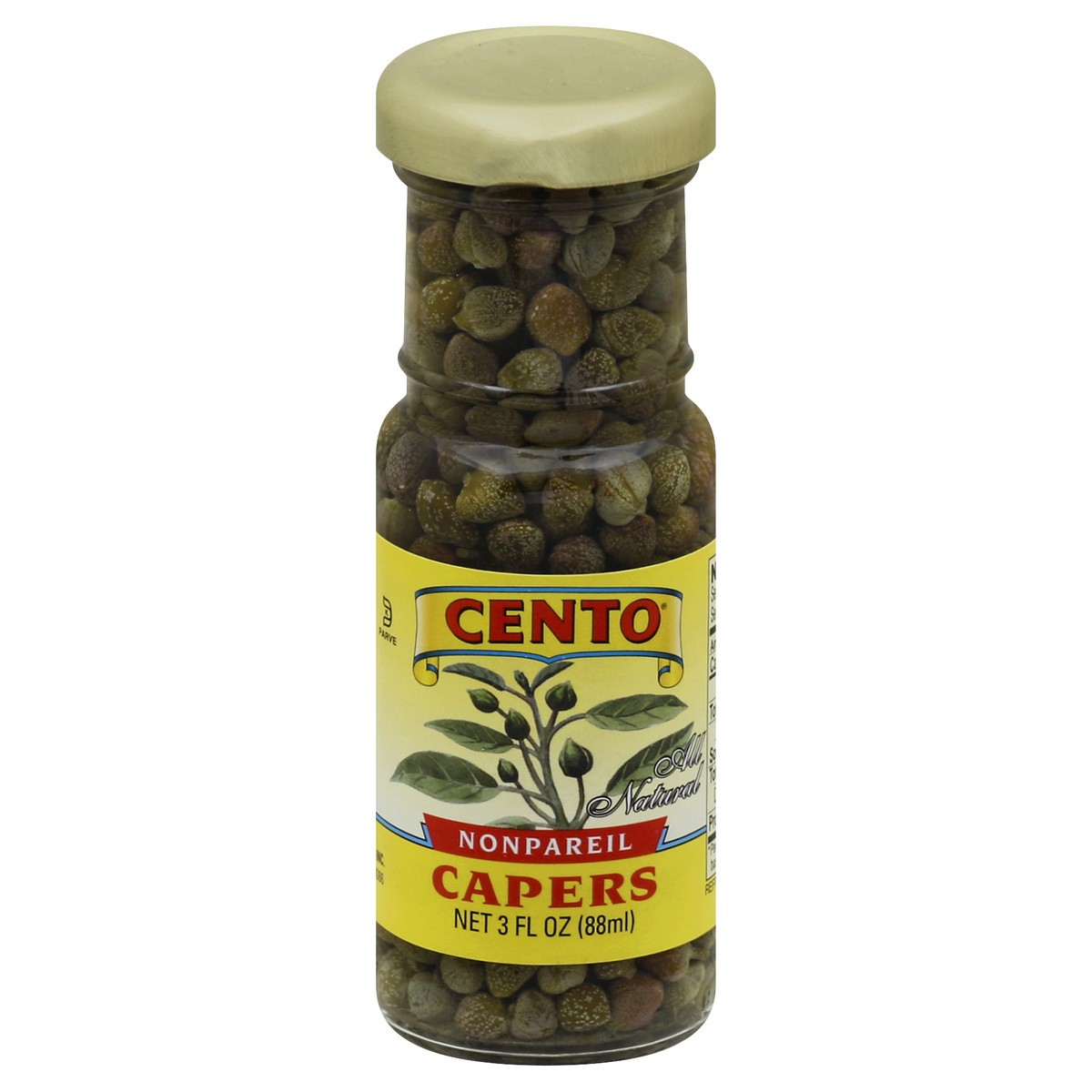 slide 2 of 3, Cento Capers 3 oz, 3 oz