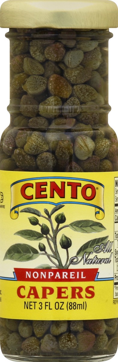 slide 1 of 3, Cento Capers 3 oz, 3 oz