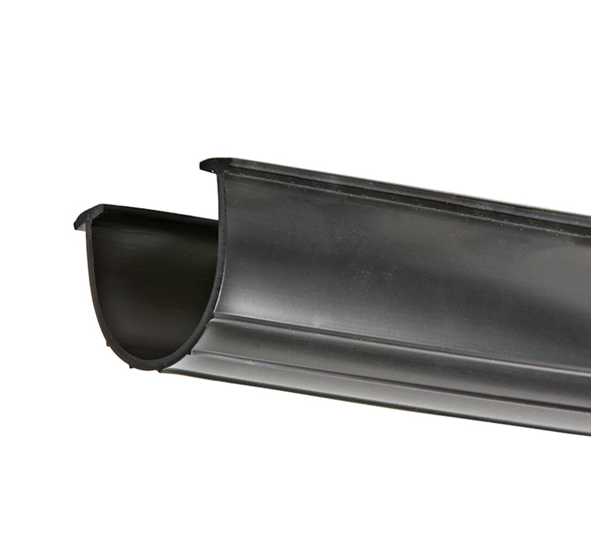 slide 3 of 6, Frost King 18-ft x 2-in x 1/4-in Black Vinyl Garage Weatherstrip, 1 ct