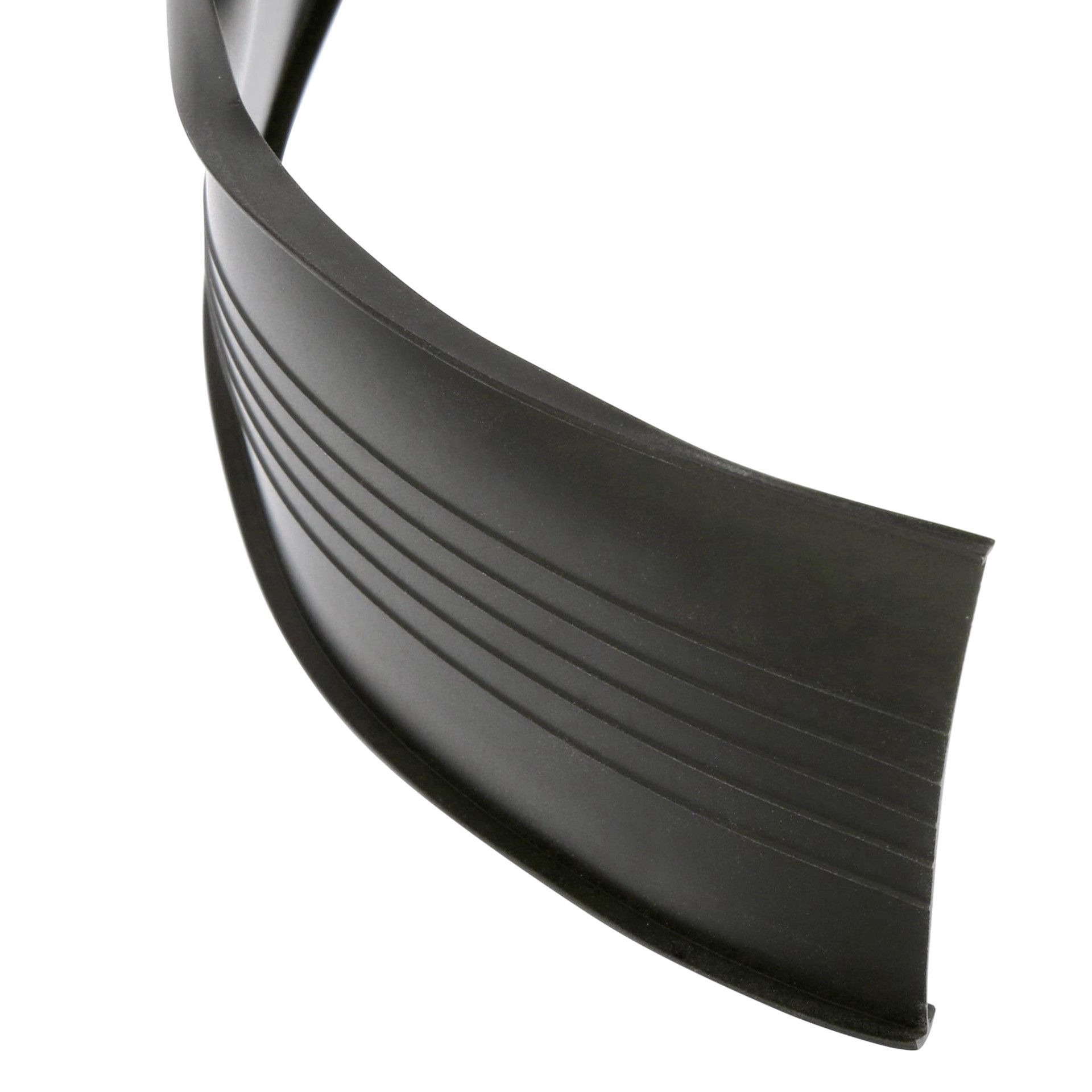 slide 6 of 6, Frost King 18-ft x 2-in x 1/4-in Black Vinyl Garage Weatherstrip, 1 ct
