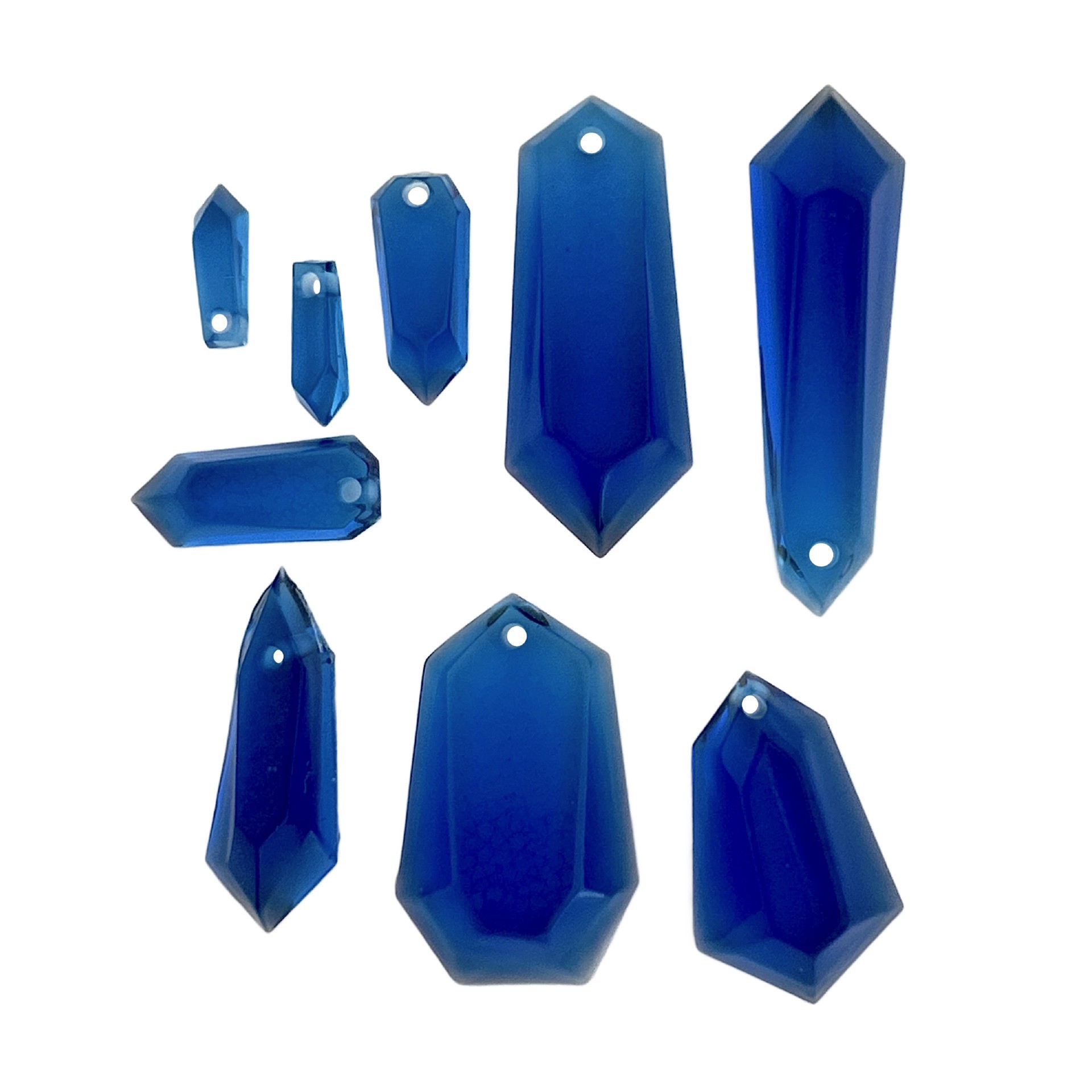 slide 5 of 5, Blue Moon Studio Uv Resin Craft Holographic Faceted Gems Silicone Mold, 3.15 in x 3.54 in x 0.47 in