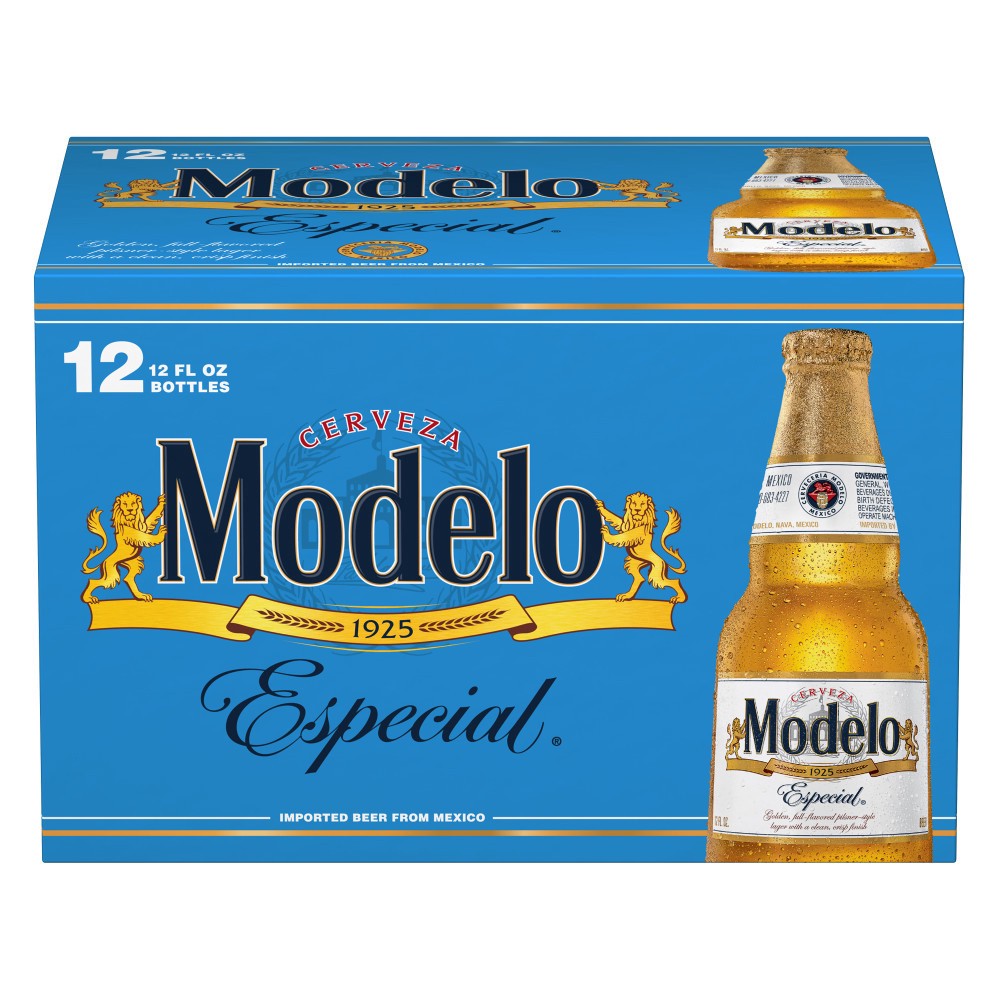 slide 1 of 71, Modelo Especial Mexican Lager Beer Bottles, 4.4% ABV, 12 ct; 12 fl oz