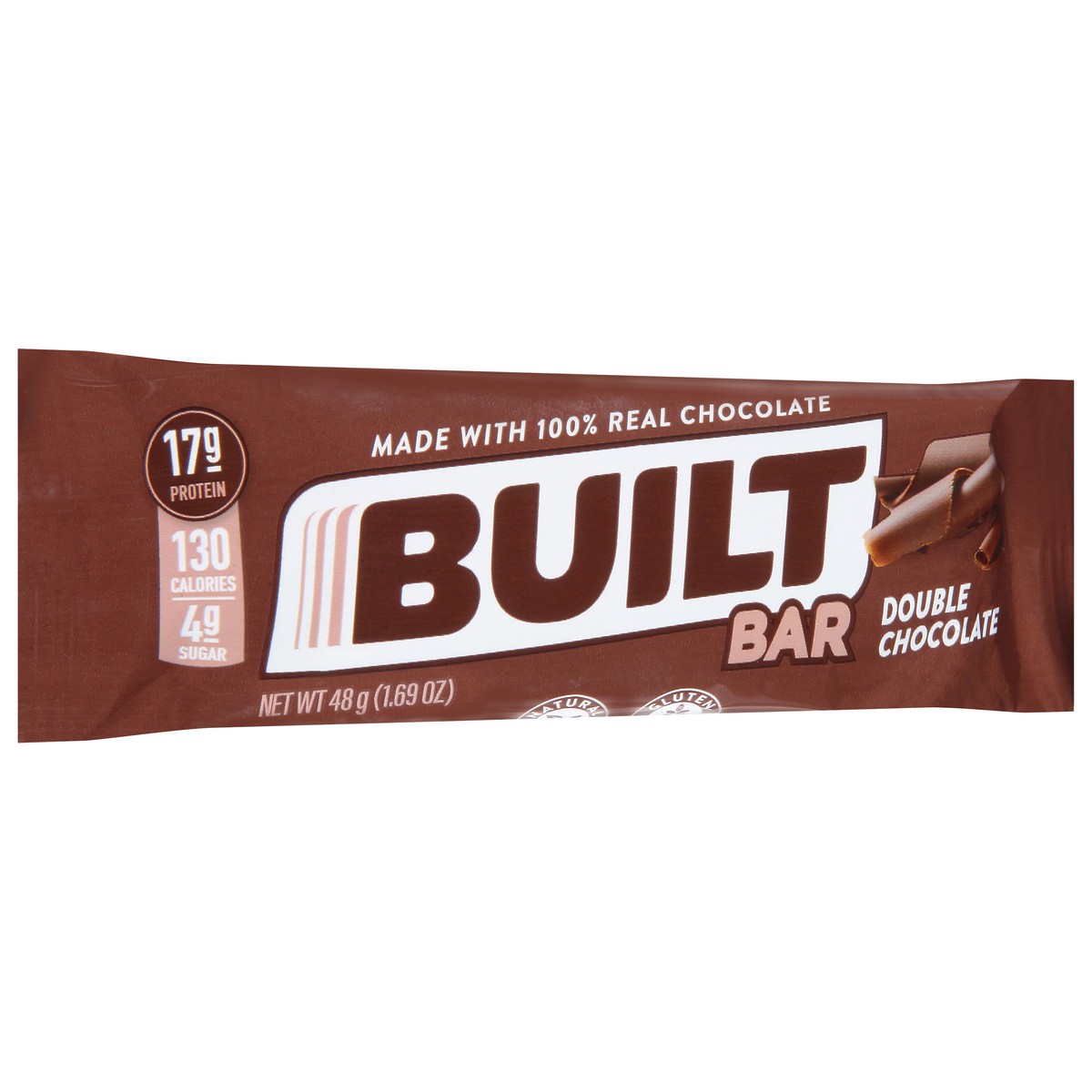 slide 3 of 9, Nascar Built Official Double Chocolate Protein Bar 1.69 oz, 1.73 oz