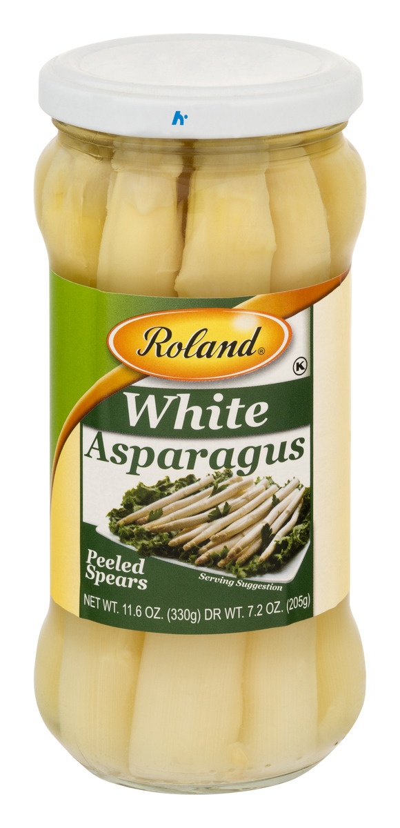 slide 1 of 1, Roland White Asparagus, 11.6 oz