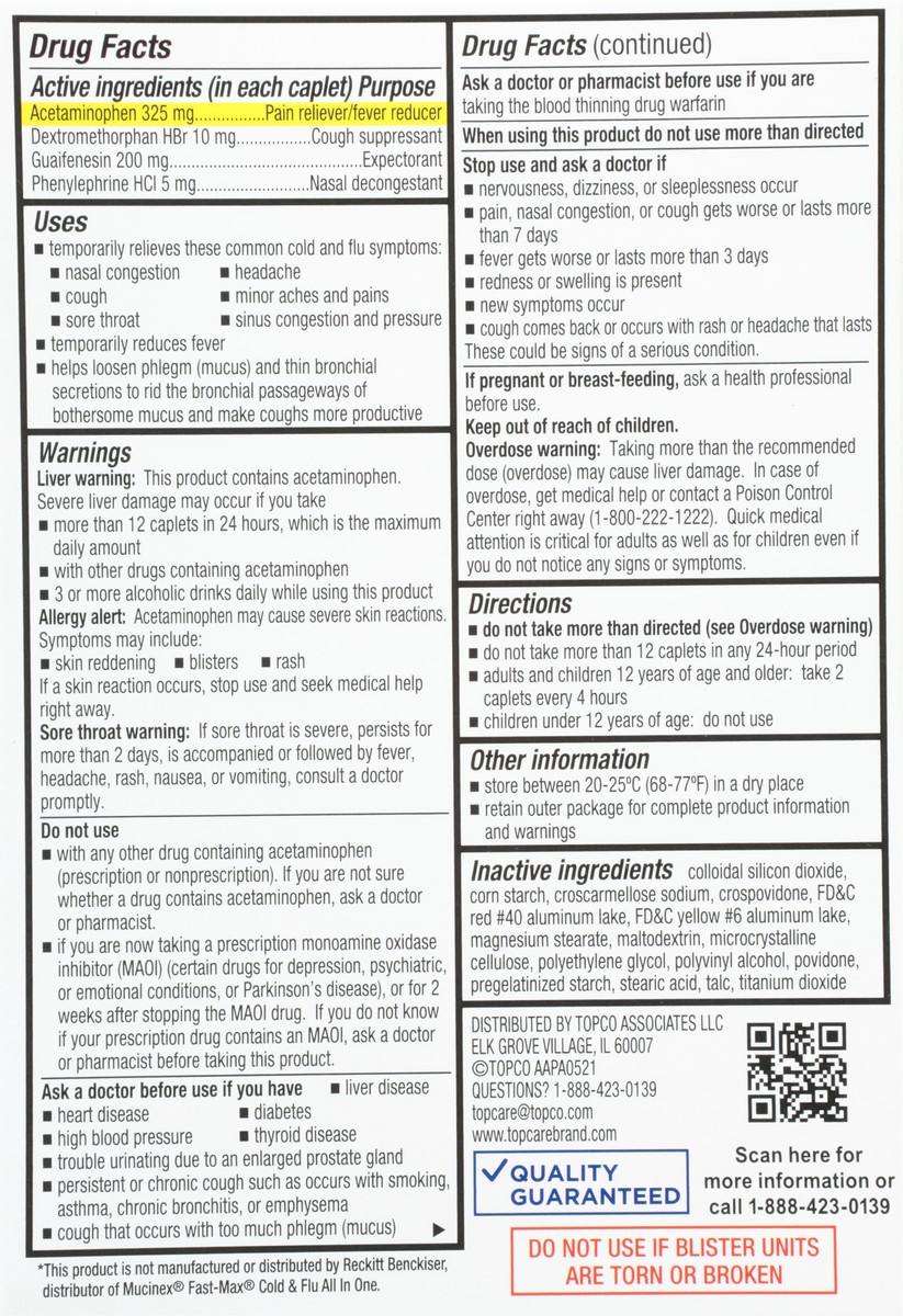 slide 4 of 9, TopCare Top Care Mucus Relief, 20 ct