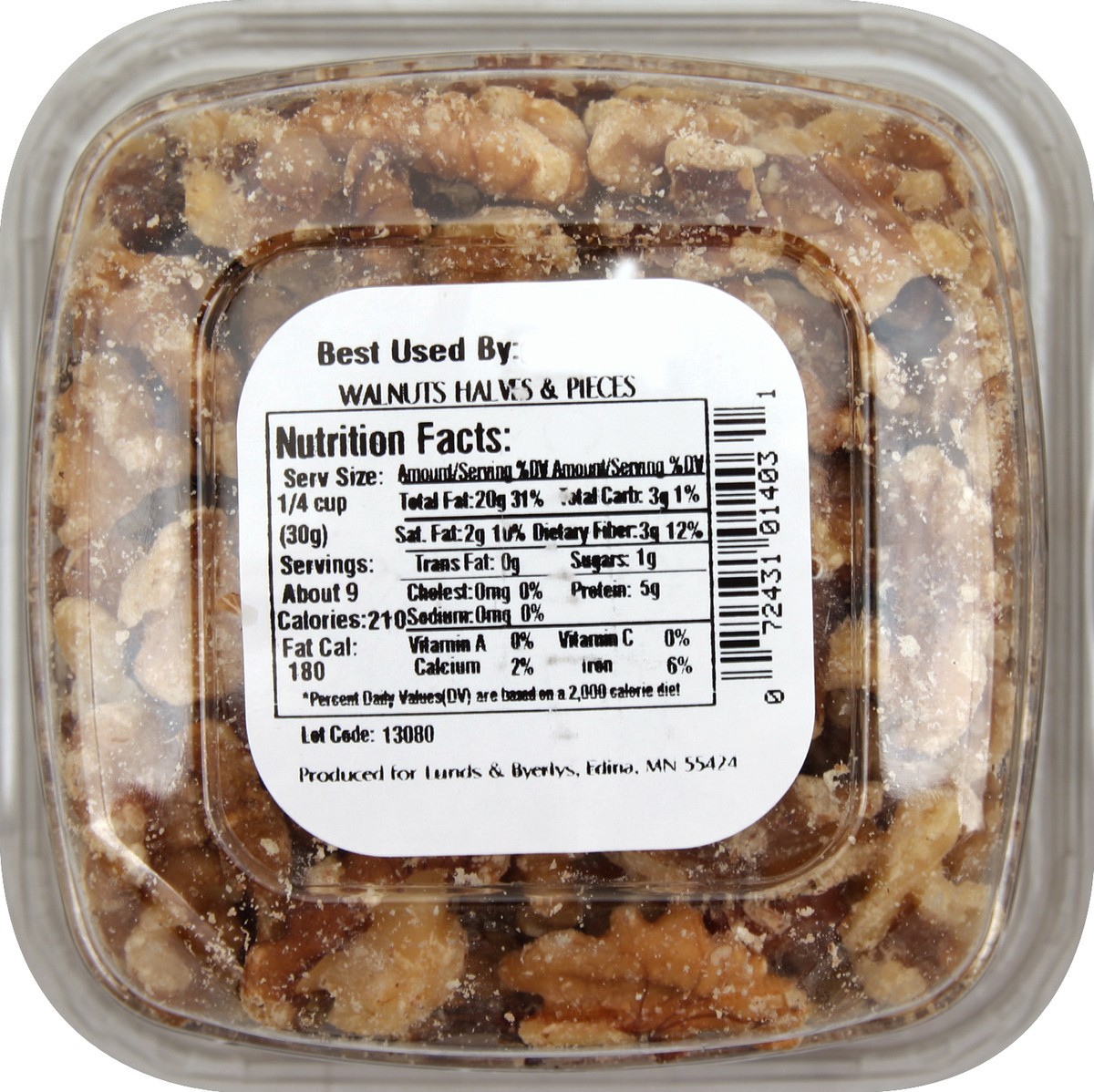 slide 2 of 5, Lunds & Byerlys Walnuts 9 oz, 9 oz