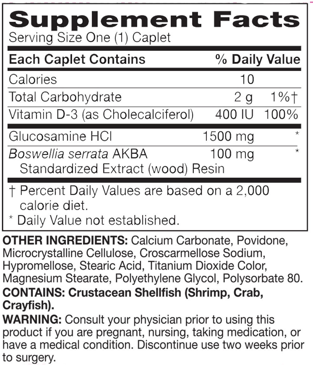 slide 2 of 2, Rite Aid Glucosamine HCI & Vitamin D-3 Caplets, 30 ct