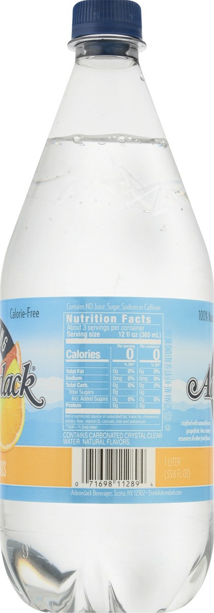 slide 10 of 13, Adirondack Simply Citrus Sparkling Water - 1 l, 1 l