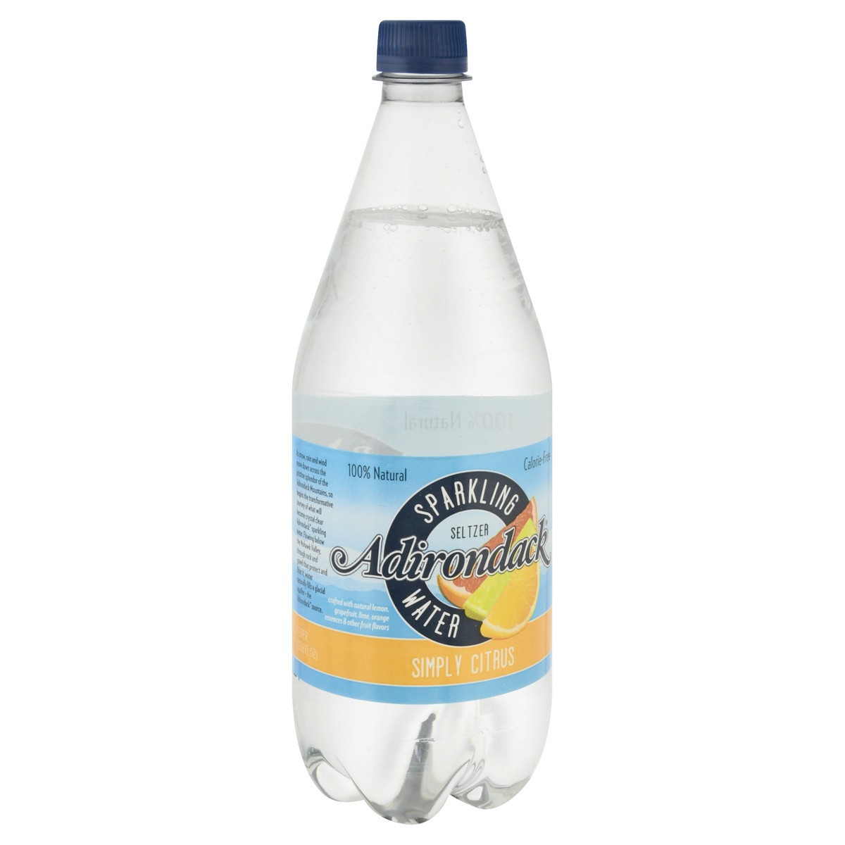 slide 2 of 13, Adirondack Simply Citrus Sparkling Water - 1 l, 1 l