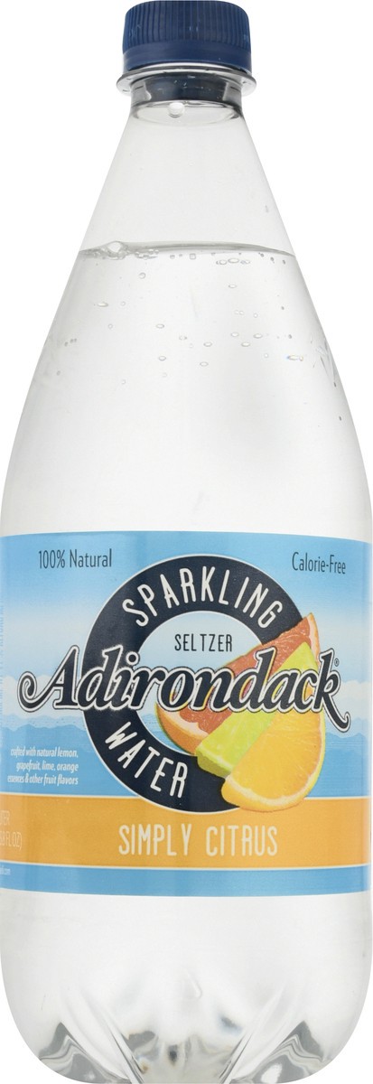 slide 8 of 13, Adirondack Simply Citrus Sparkling Water - 1 l, 1 l
