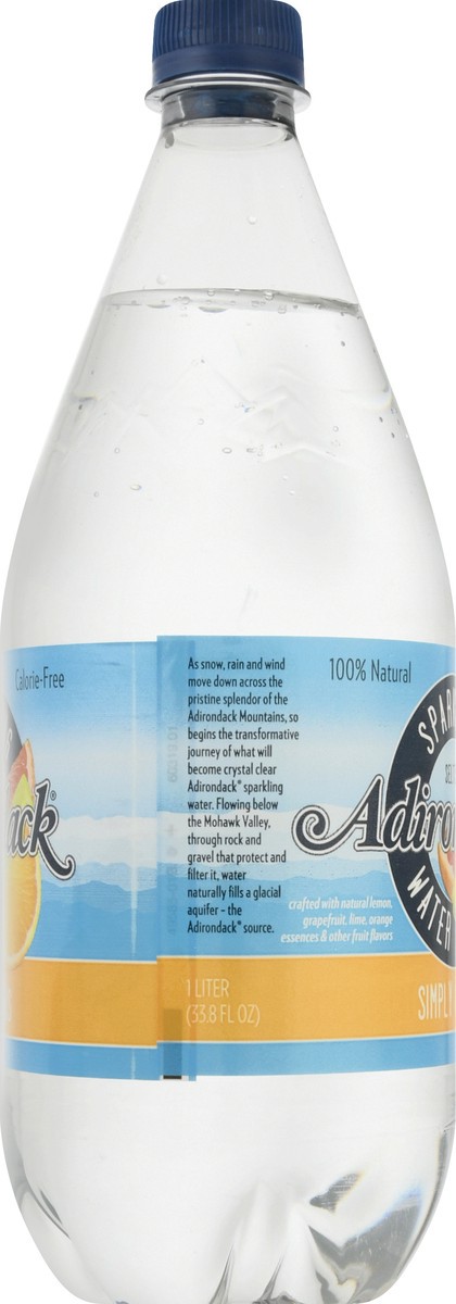 slide 11 of 13, Adirondack Simply Citrus Sparkling Water - 1 l, 1 l