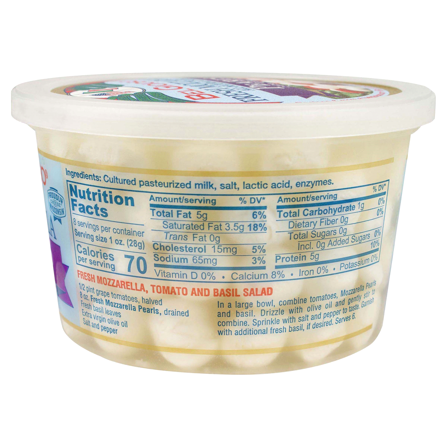 slide 4 of 5, BelGioioso Cheese, Pearls, Fresh Mozzarella, 8 oz