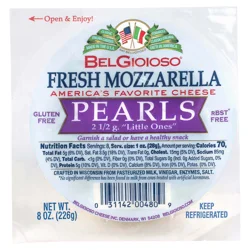 BelGioioso Pearls Fresh Mozzarella Cheese 8 oz
