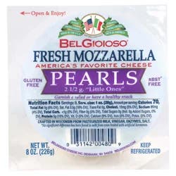 BelGioioso Pearls Fresh Mozzarella Cheese 8 oz