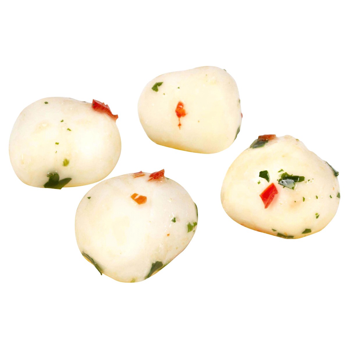 slide 2 of 6, BelGioioso Marinated Fresh Mozzarella Chili Peppers & Garlic Natural Cheese 12 oz, 12 oz