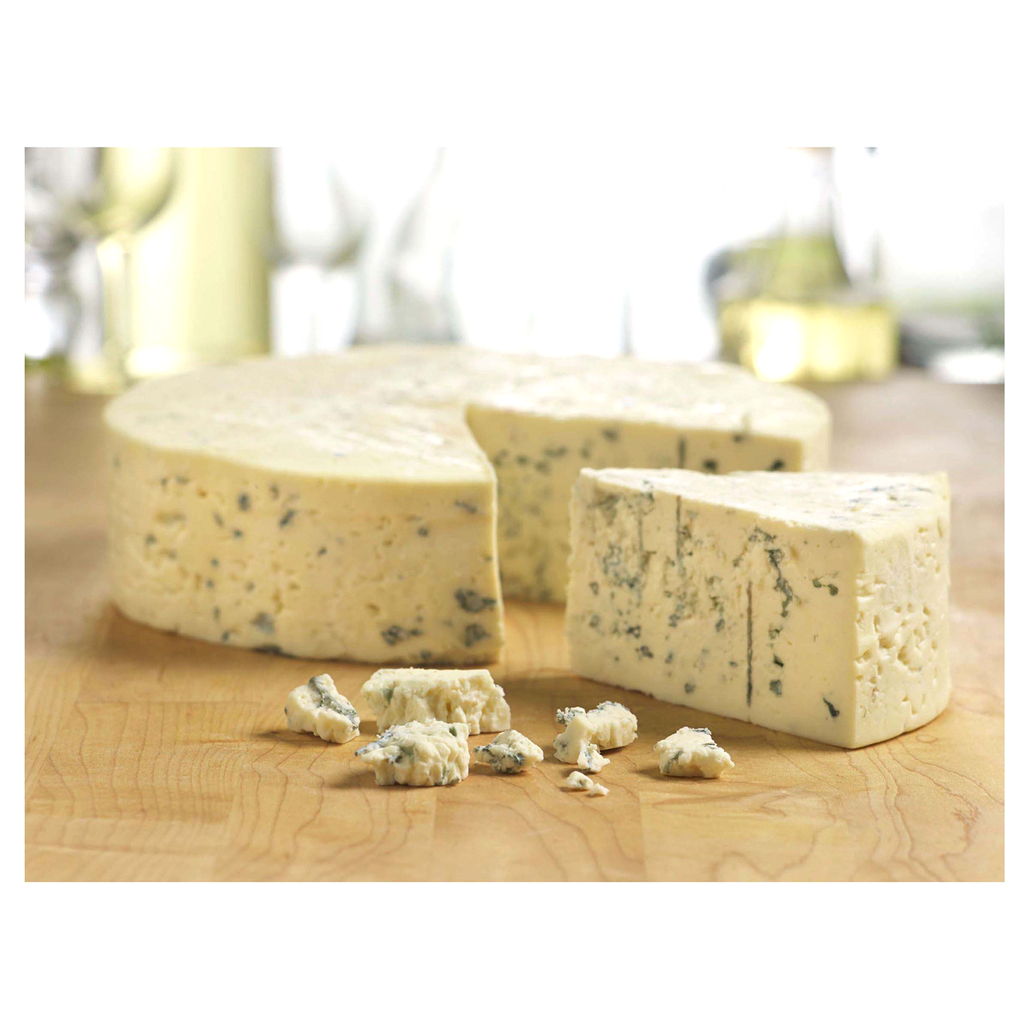 slide 3 of 3, BelGioioso Cheese, Italian Blue, Crumbly Gorgonzola, 8 oz