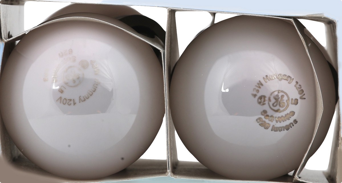 slide 11 of 11, GE 43 watt Halogen Soft White Light Bulbs, 4 ct