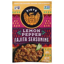 Siete Lemon Pepper Fajita Seasoning - 1 oz