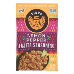 Siete Lemon Pepper Fajita Seasoning - 1 oz