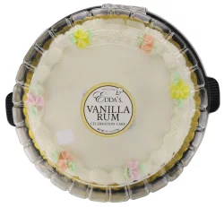 Edda's Eddas Vanilla Rum Flower Cake