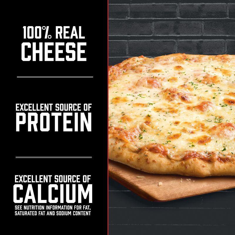 slide 7 of 9, Red Baron Cheese Trio Brick Oven Frozen Pizza - 17.82oz, 17.82 oz