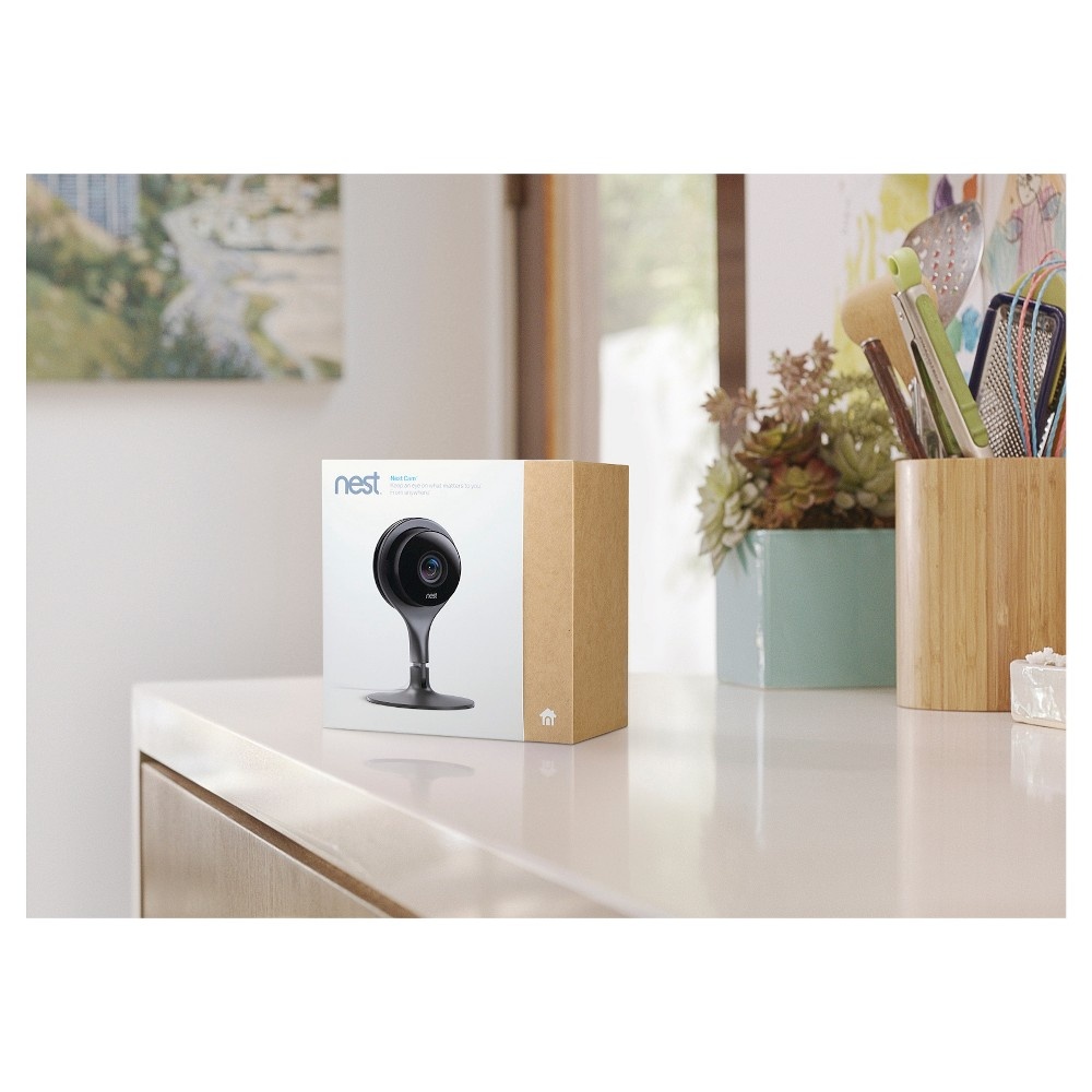 slide 2 of 8, Google Nest Cam 1080p Plug-in Indoor Security Camera, 1 ct