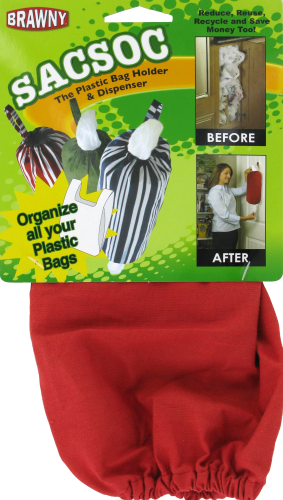 slide 1 of 1, Brawny Plastic Bag Sacsoc, 1 ct